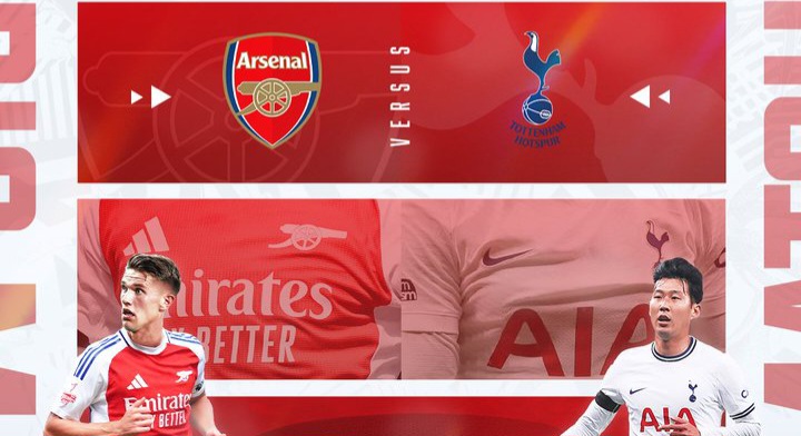WATCH- Arsenal vs Tottenham: Live stream