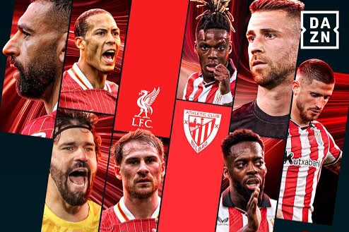 WATCH – Liverpool vs Athletic Bilbao: Live stream