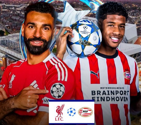 WATCH: Liverpool vs PSV | Live stream